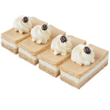 Luxe koffie tompouce